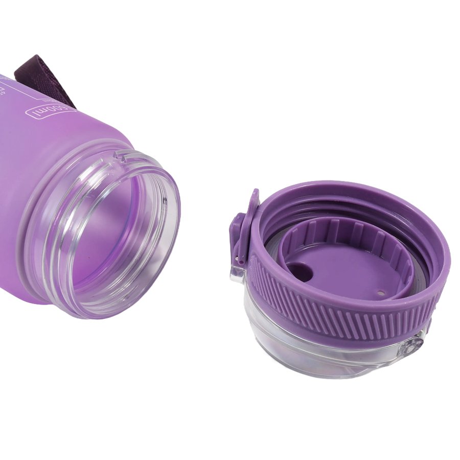 large capacity clear plastic portable sport water bottle for outdoor exercise