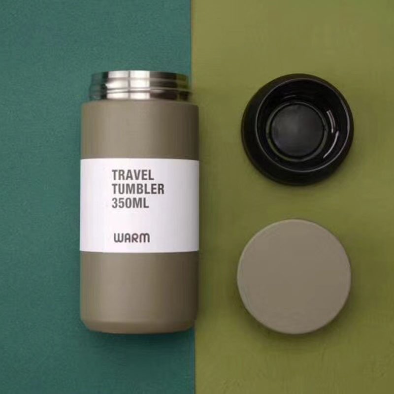 Custom New Design 350ML Water Bottle Double Wall Insulated Stainless Steel Travel Coffee Mug