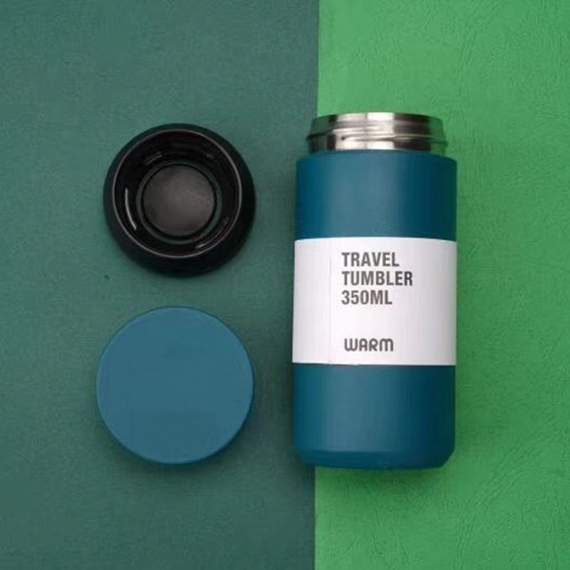 Custom New Design 350ML Water Bottle Double Wall Insulated Stainless Steel Travel Coffee Mug