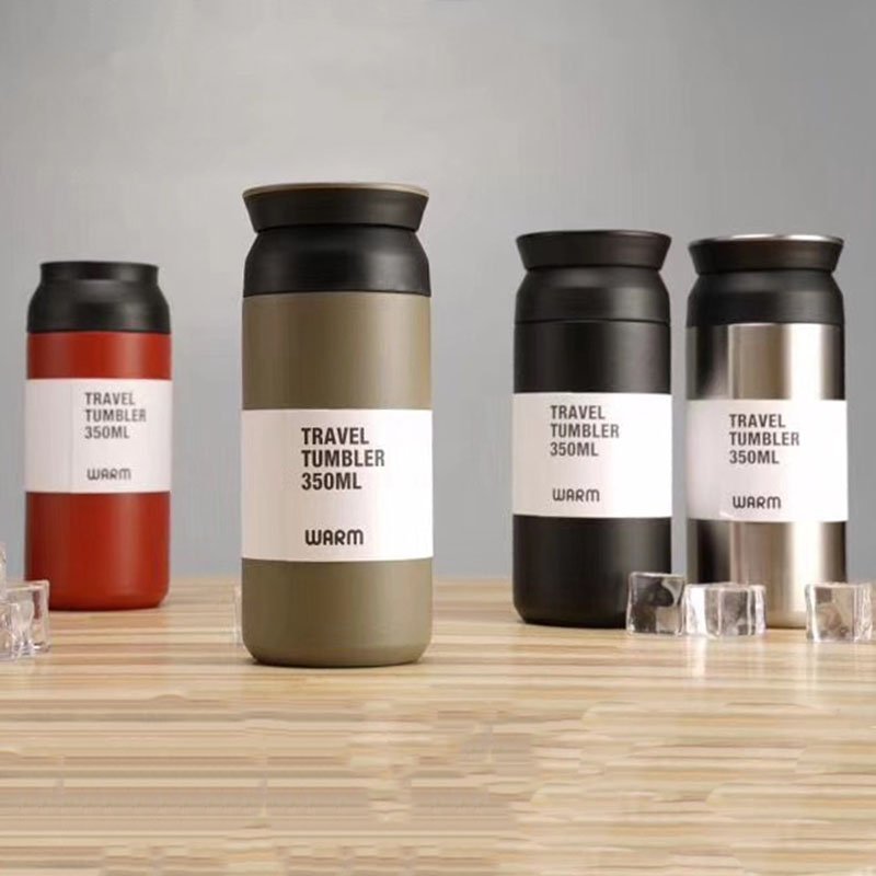 Custom New Design 350ML Water Bottle Double Wall Insulated Stainless Steel Travel Coffee Mug