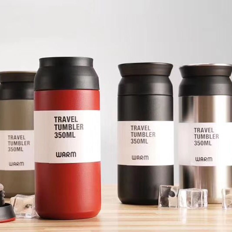 Custom New Design 350ML Water Bottle Double Wall Insulated Stainless Steel Travel Coffee Mug
