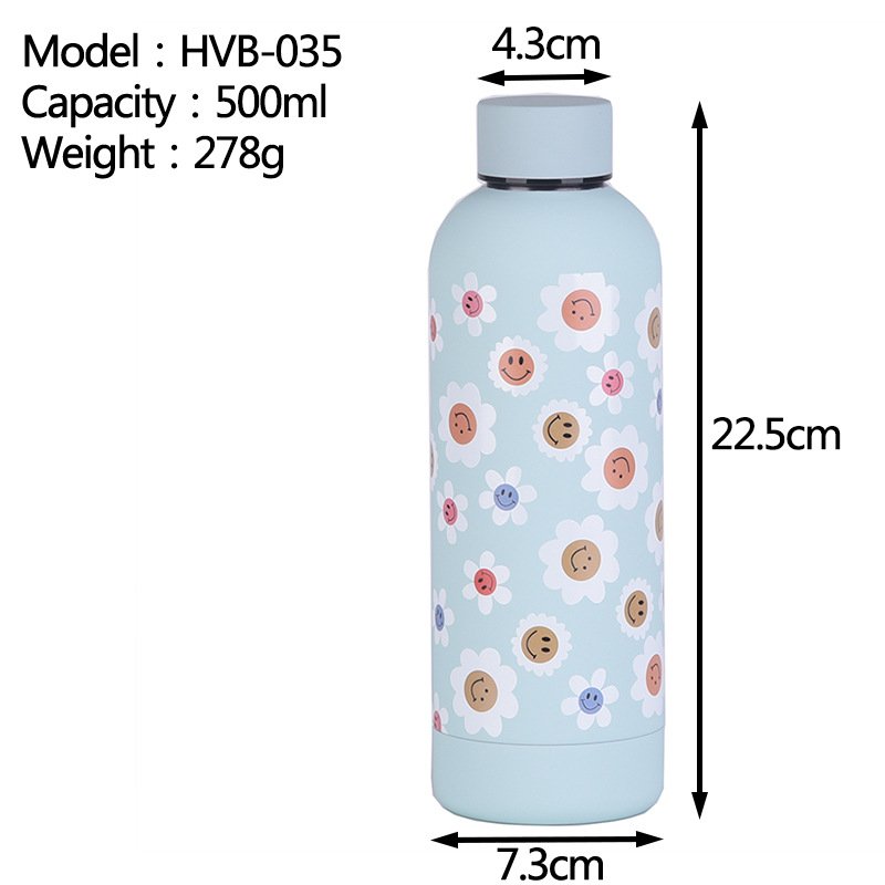 New Design Wholesale Custom Stainless Steel Tumbler Vacuum Flask Double Wall Stainless Water Bottles With Lids