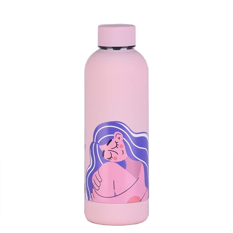 New Design Wholesale Custom Stainless Steel Tumbler Vacuum Flask Double Wall Stainless Water Bottles With Lids