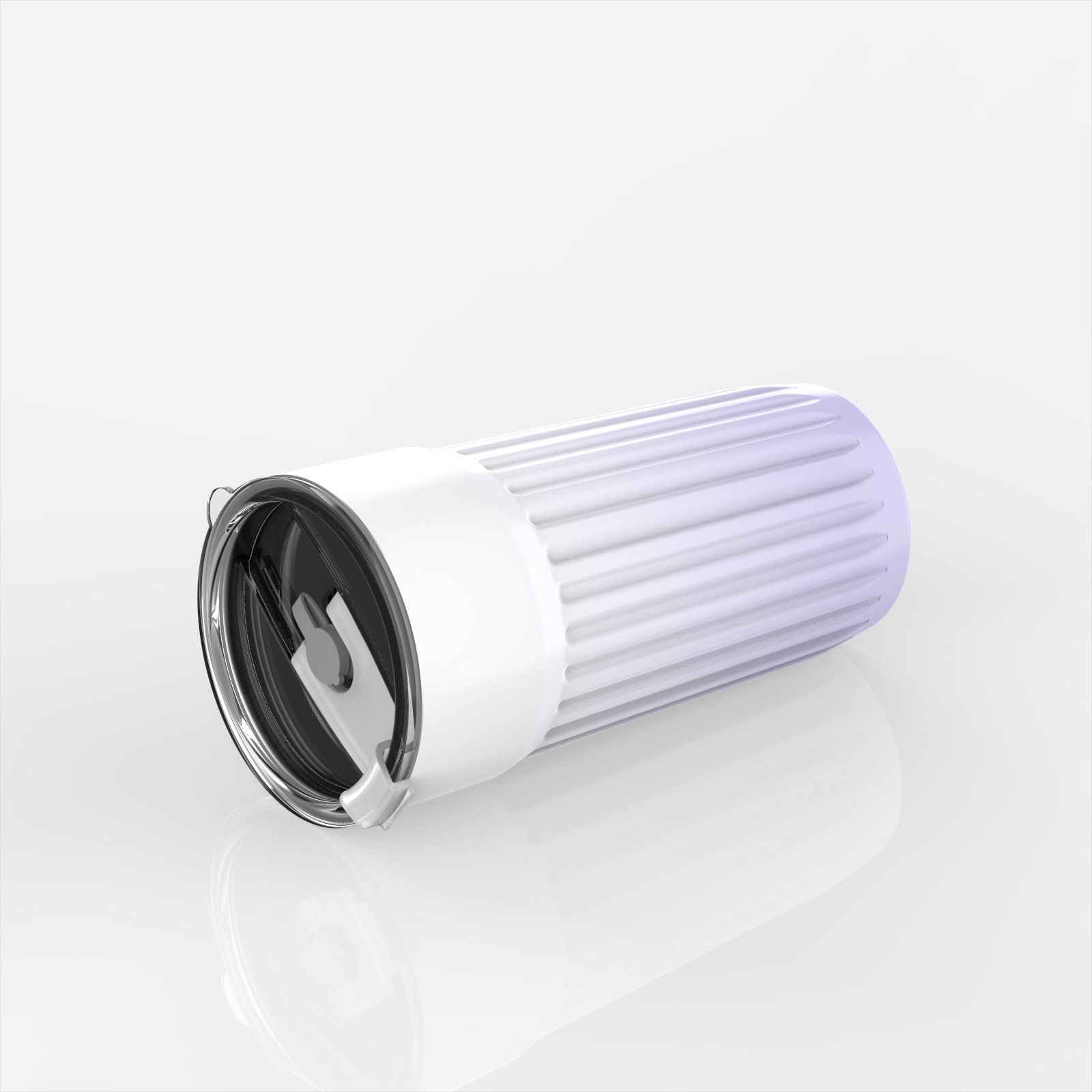 20oz New Patent Straw Drinking Stainless Steel Vacuum Tumbler Two Colors Double Wall Insulated Coffee Mug with Straw Coffee Cup