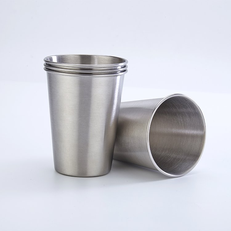 16 oz Shatterproof Stackable Drinking Single Wall Cup Food Grade sus304 Pint Cup