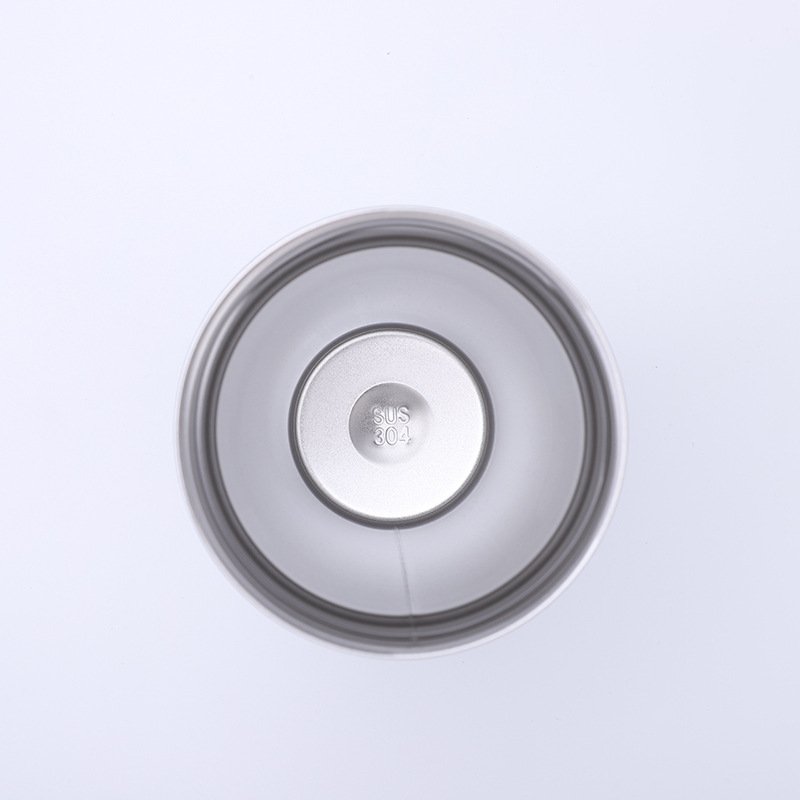 500ml/750ml Stainless Steel Skinny Double Wall Travel Car Thermal Coffee Mug Tea Wine Tumbler Cup with Durable Straw Lid