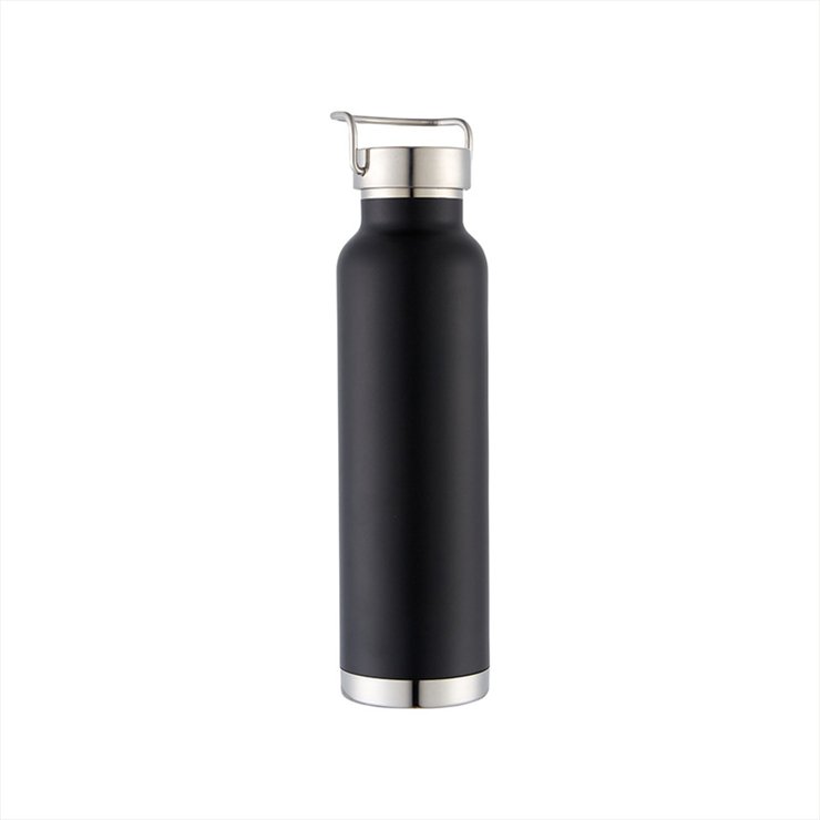 Stainless Steel Water Bottle with leak Lid 17 oz Cola Shaped Vacuum Flask Sport Bottle with portable handle