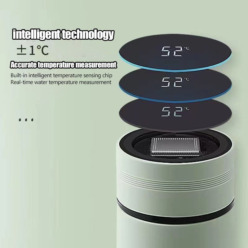 Top Quality Smart Water Bottle 500ml Smart Thermoses Bottle Stainless Steel Water Bottle