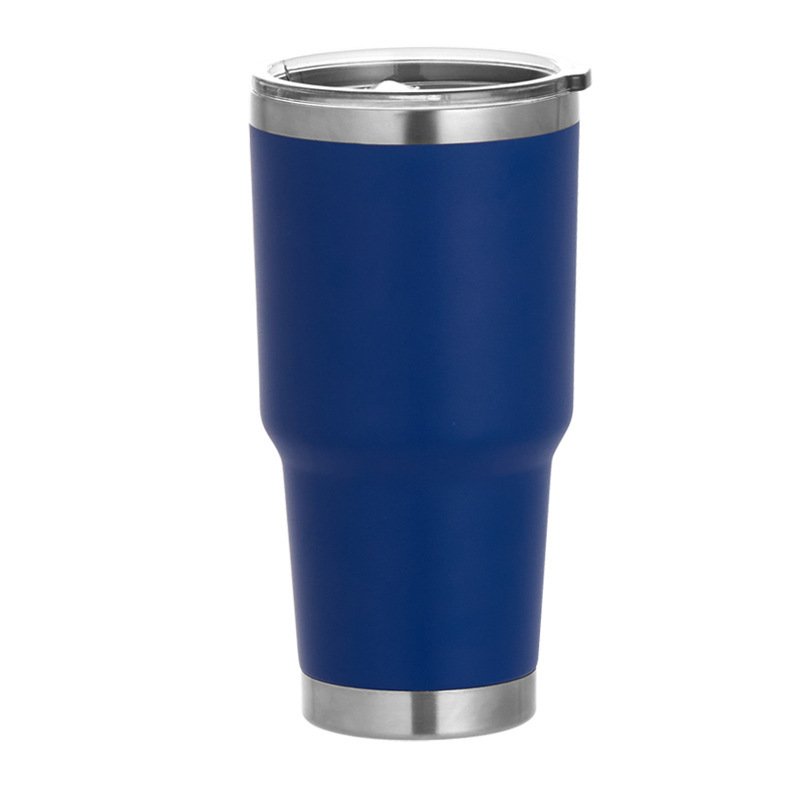 Insulated Travel Coffee Thermal Mug 30 Oz Double Wall Vacuum Drinking Stainless Steel Tumbler Cup With Spill Proof Lid