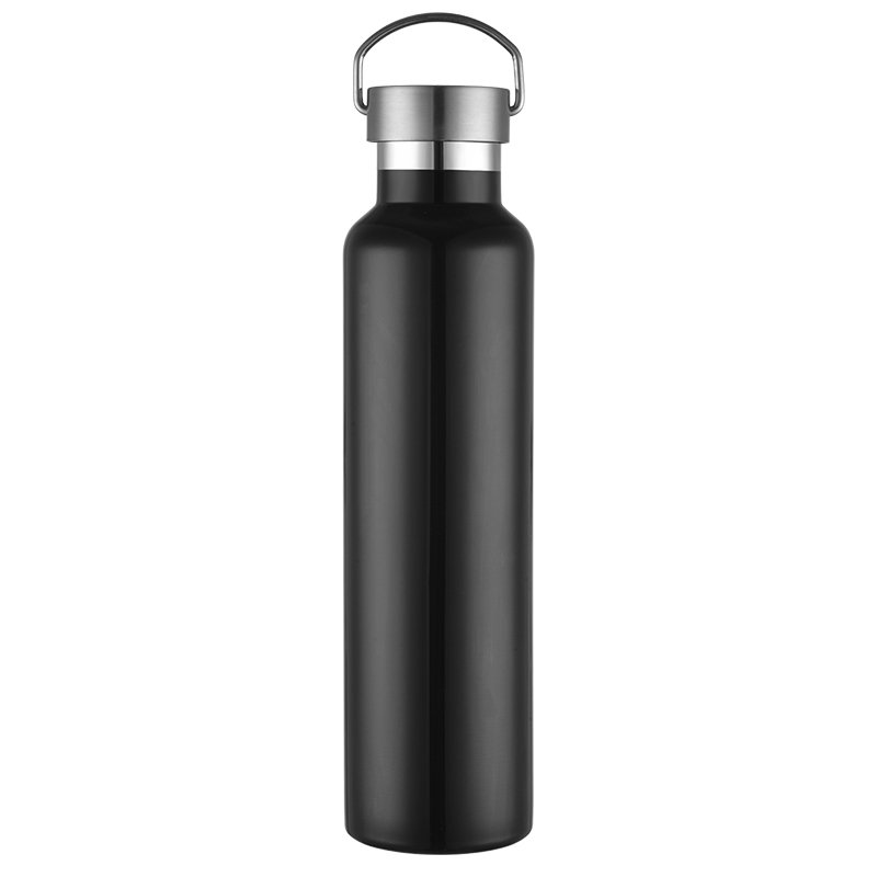 17oz SENHUA Factory Supply 2022 bulk wholesale motivational black stainless steel insulated summer sports water bottle
