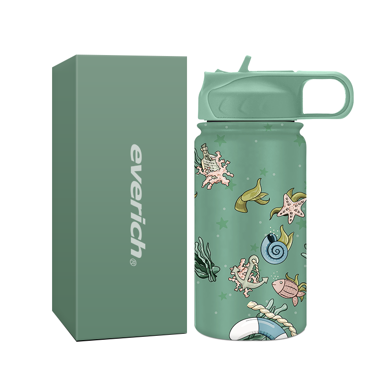 custom 350ml Kids Stainless Steel Water Bottle Double Wall Insulated Sport Drinking Water Bottles With Custom logo