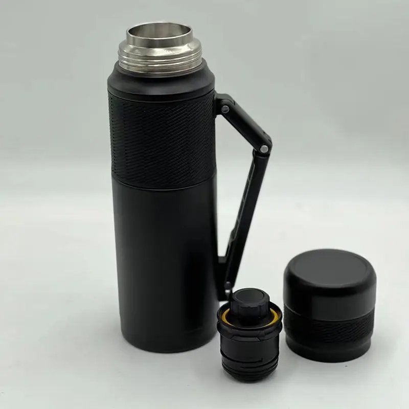Thermos Flask Thermalock Stainless Steel Insulated Mug Coffee Mug to Go - 1000 ml / 33.7 oz