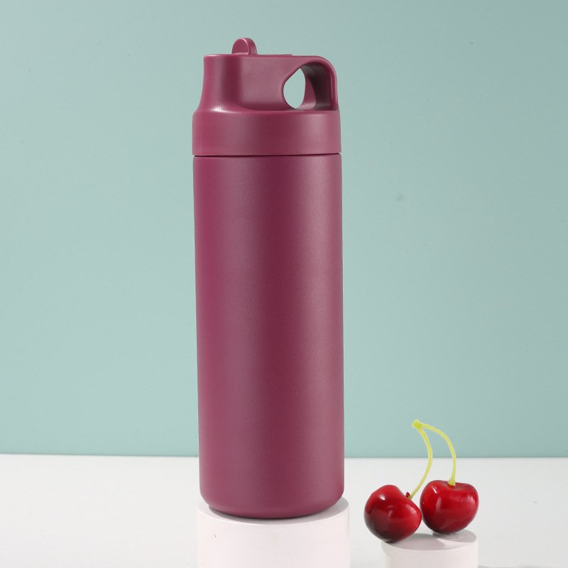 Leakproof stainless steel kinto Tumbler insulated vacuum flasks thermoses double wall sport fitness water bottle with straw