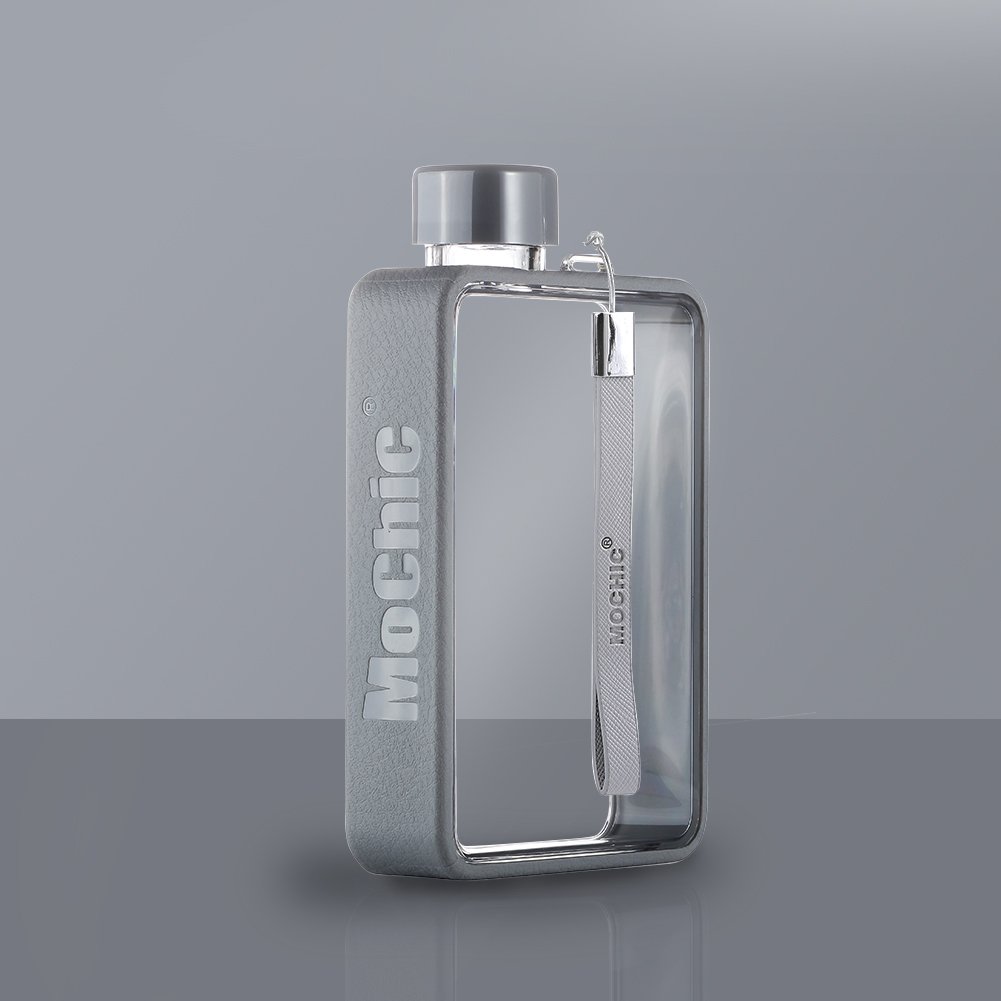 Sustainable Fashion Matte Black Sport Notebook Customised Private Logo Label Water Bottle