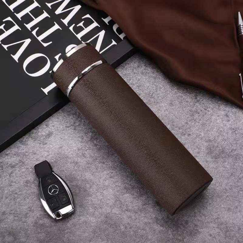 Luxury Powder Coated Portable Fashion Vacuum Stainless Steel Cup Thermos Vacuum Flask