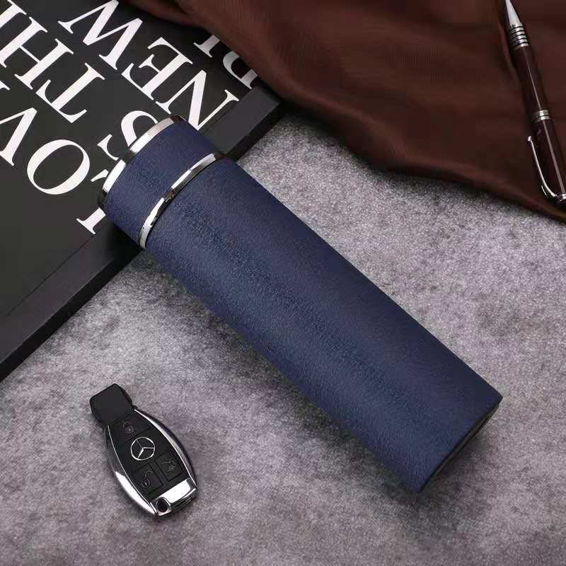 Luxury Powder Coated Portable Fashion Vacuum Stainless Steel Cup Thermos Vacuum Flask