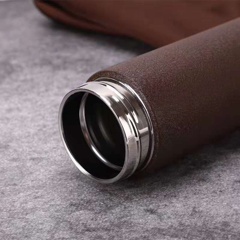 Luxury Powder Coated Portable Fashion Vacuum Stainless Steel Cup Thermos Vacuum Flask