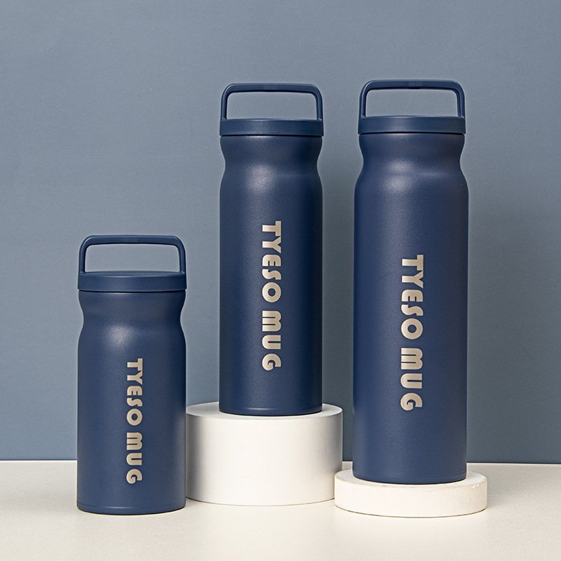 500ML Stainless Steel Coffee Mug Leak Proof Thermos Travel Thermal Flask Vacuum Insulated Flask Tea Milk Water Bottle