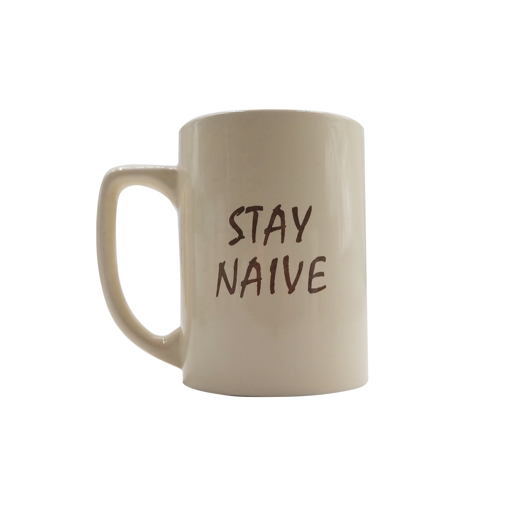Customizable 11 Oz White Ceramic Mug Sustainable Porcelain With Handgrip Promotional Gift Box For Coffee Logo Personalization