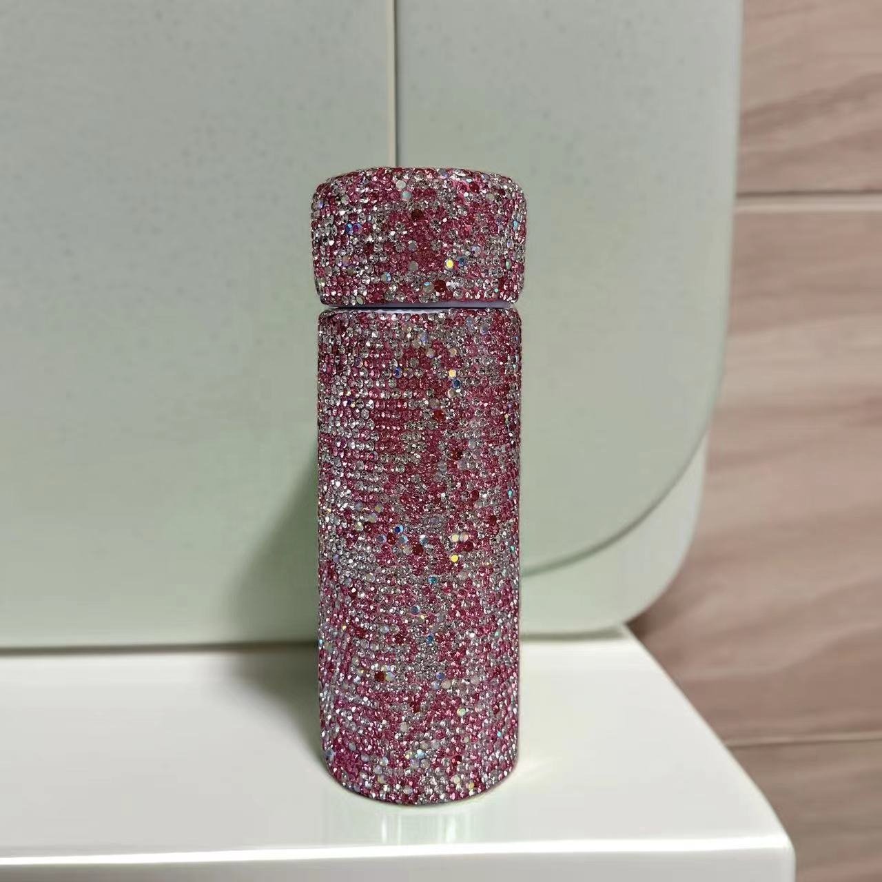 New Creative Fashion Luxury Ladies Gift Cup Water Bottle Stainless Steel Vacuum Flask