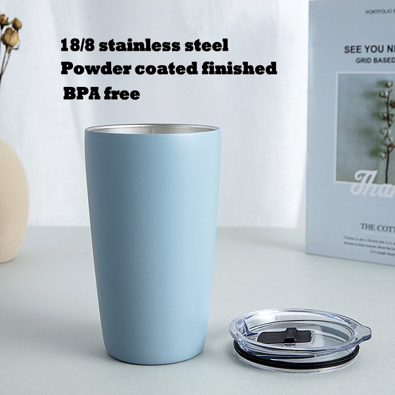 8oz 12oz 16oz Tumbler Stainless Steel Construction Vacuum Insulated Mug with Splash Proof Stainless Steel For Coffee and Tea Cup