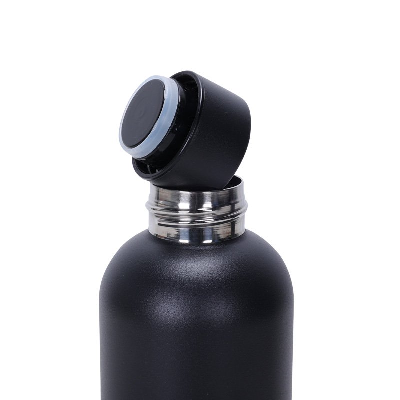 500ml 750ml Small Mouth Stainless Steel Double Walled Vacuum Flask Thermal Insulated Sport Water Bottles With Custom Logo
