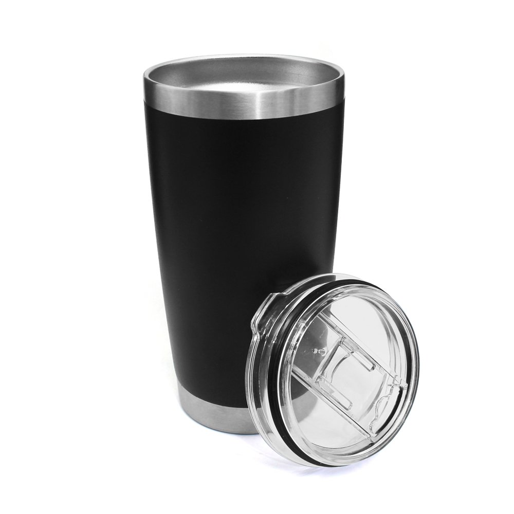 Wholesale Bulk 20 oz Double Wall Water Bottle Stainless Steel Straight Vacuum Flask Tumbler With Lid Custom Logo