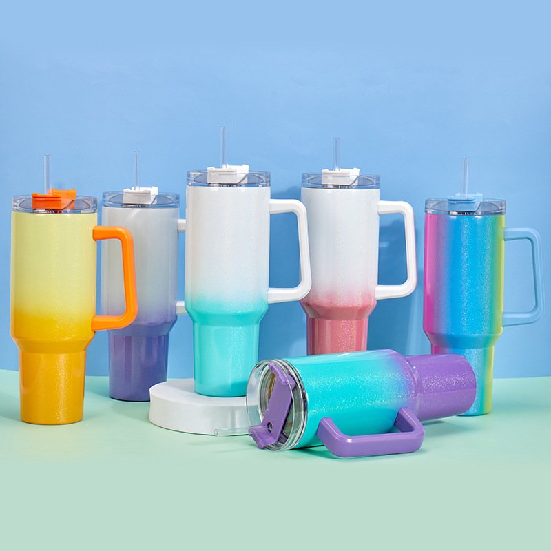 Customized product Bottle vacuum tumbler Double Wall Stainless Steel travel car mug New products Thermos flasks