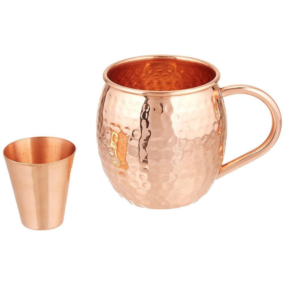 Bubble Design Copper Moscow Mule Mug custom Moscow mule mug Double Wall Coffee Mug Insulated Tumblers