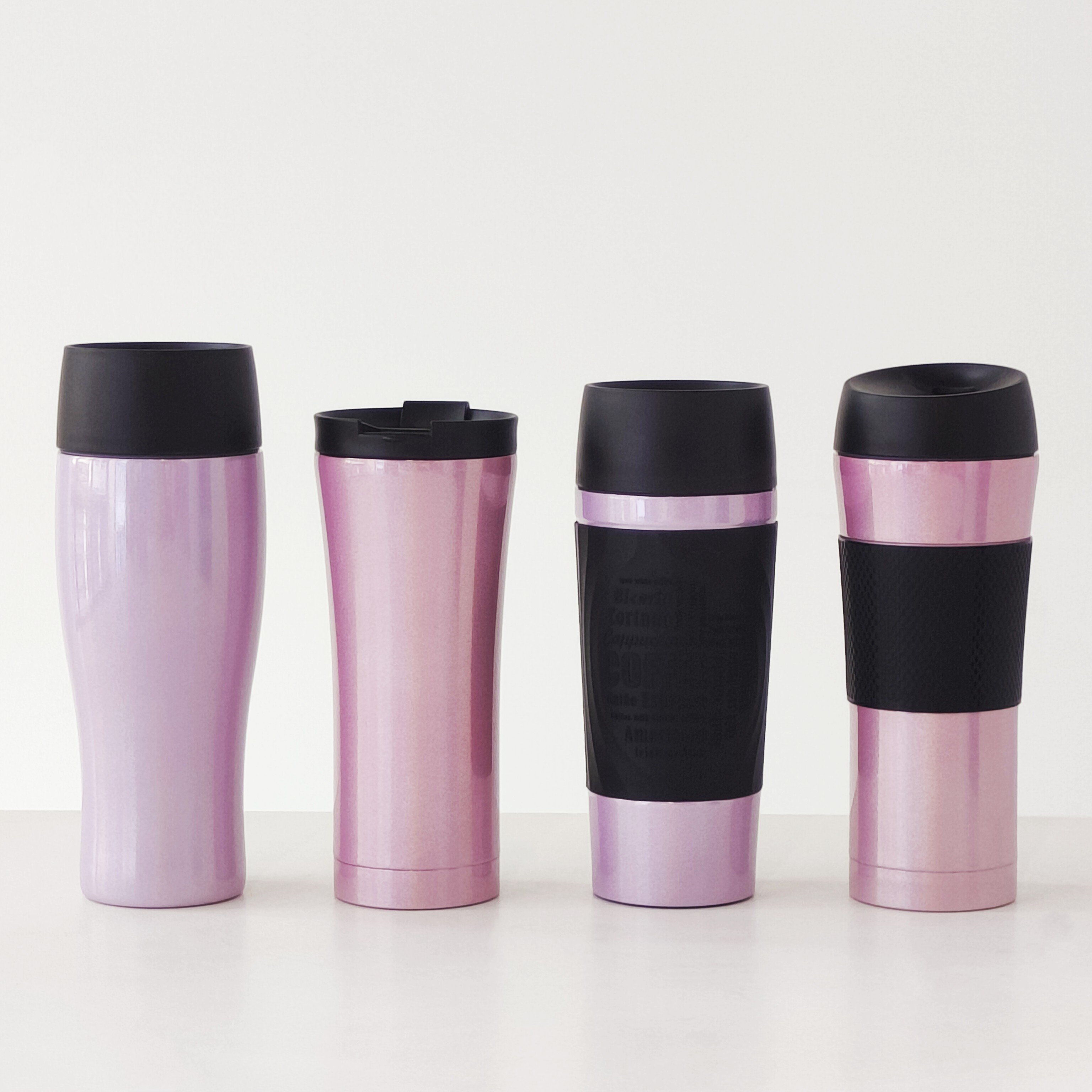 Customizable logo press switch non-slip cup body stainless steel insulated water bottle