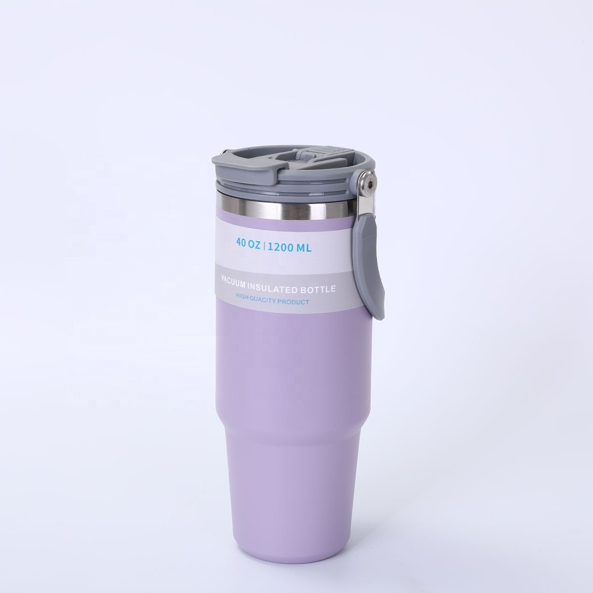 30oz stainless steel insulated coffee mugs vacuum flask car cup termos water bottle with handle and straw OEM
