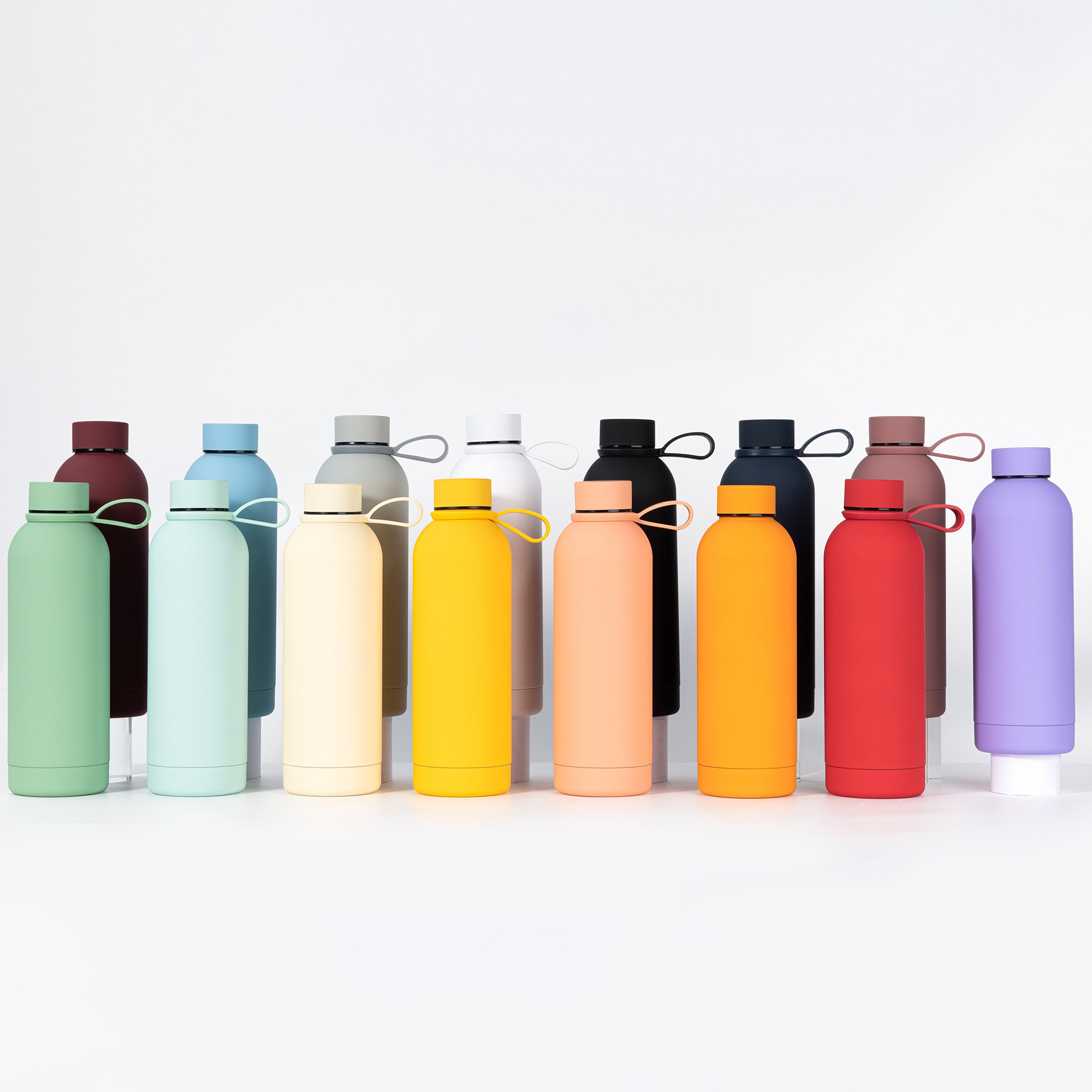 Custom logo color Steel Color sublimation cola Vacuum Insulated thermal 304 Stainless Steel Water Bottle