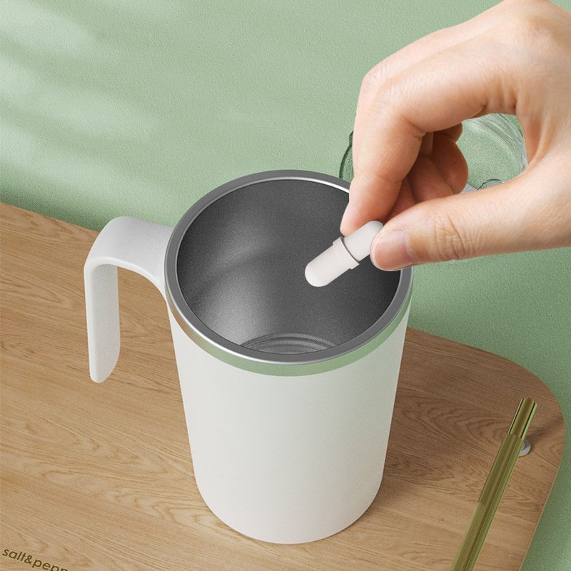 350ml Custom Logo Automatic Magnetic Portable Auto Mixing Cup USB Charging With Lids Self Stirring Coffee Mug For Travel