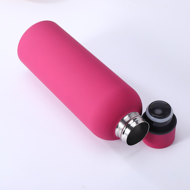 Custom logo 500/750/1000ml thermal vacuum gym double wall insulated drink water bottle stainless steel with logo for gym