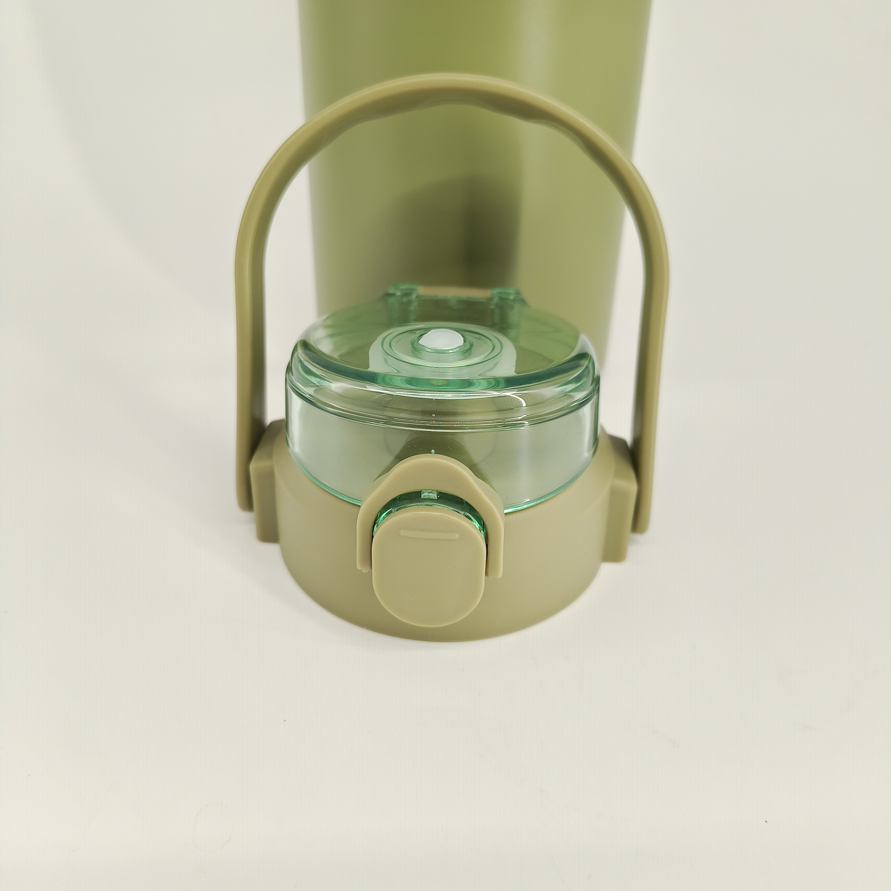 Custom logo Hot Sale Big Capacity vacuum flask with portable straw lid double wall stainless steel sport water bottle