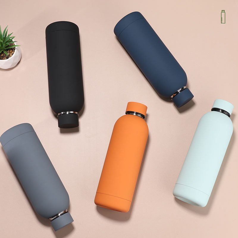 Custom 500ml Thermos Water Bottle Cup Insulated Termo Stainless Steel Tea Coffee Vacuum Flask Thermoses