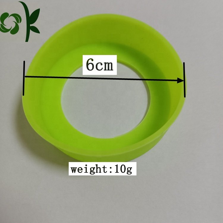 OKSILICONE Protective Bottle Sleeve Anti-slip Drinks Boots Water Bottle Bottom Cover Heat Resistant Silicone Minimalist Unisex