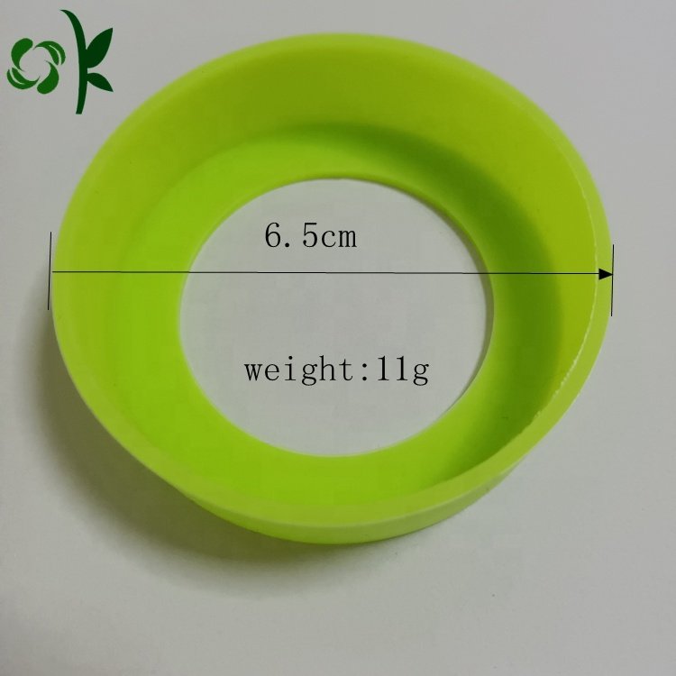 OKSILICONE Protective Bottle Sleeve Anti-slip Drinks Boots Water Bottle Bottom Cover Heat Resistant Silicone Minimalist Unisex