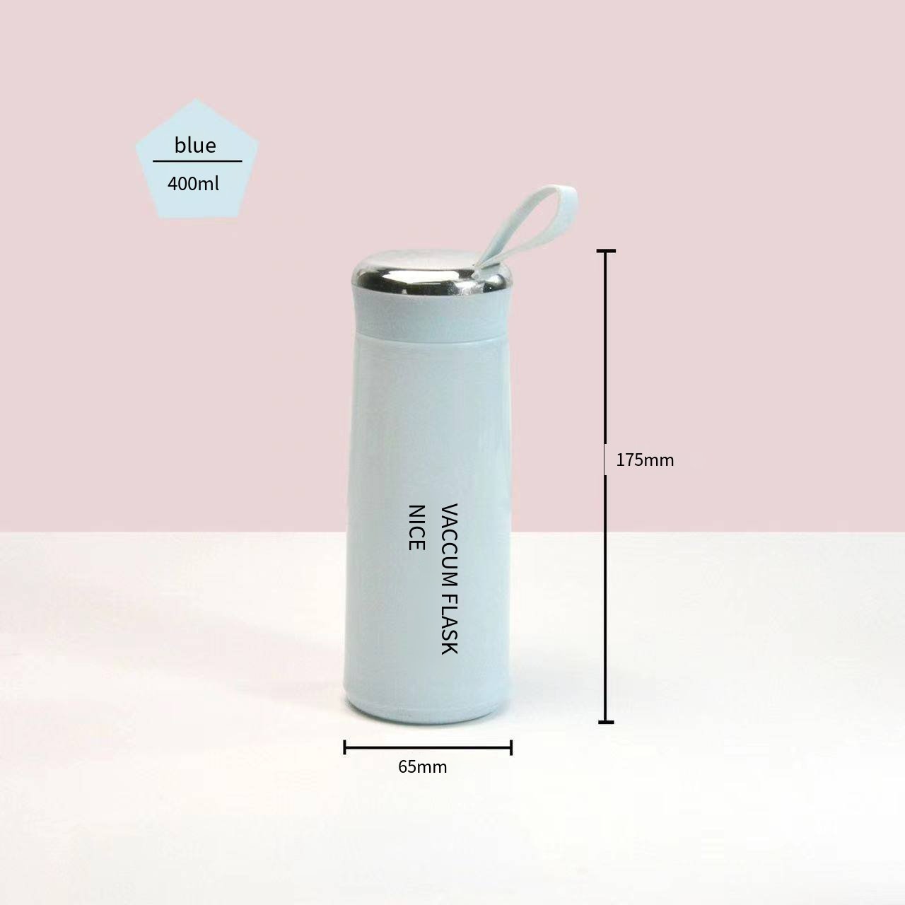 Stylish Cute Eco-Friendly Water Bottle with Infuser Portable Vacuum Cup for Children Adults Perfect Back to School Gift Mug