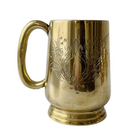 Superior Quality Mug Glossy Finishing Bar and Club Home Kitchen and Restaurants Usage Hammered Design Copper Mug