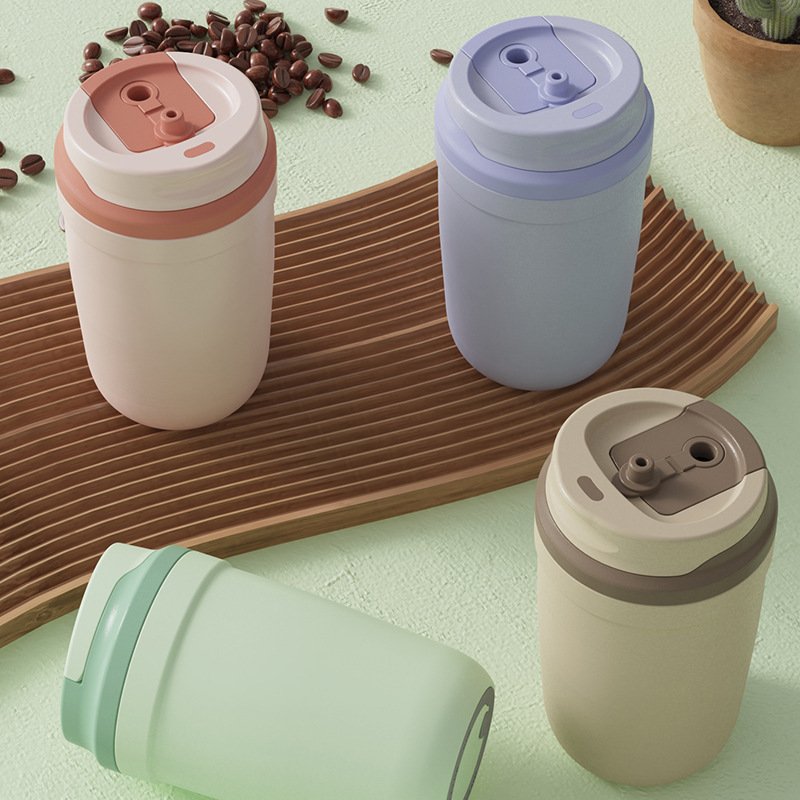 Personalized USB Leakproof Travel Portable Smart Automatic Magnetic Self Stirring Mixing Double Wall Insulated Coffee Cup Mug