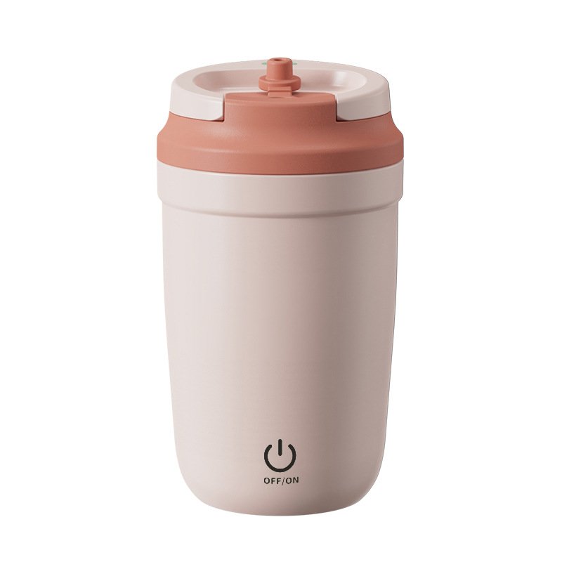 Personalized USB Leakproof Travel Portable Smart Automatic Magnetic Self Stirring Mixing Double Wall Insulated Coffee Cup Mug