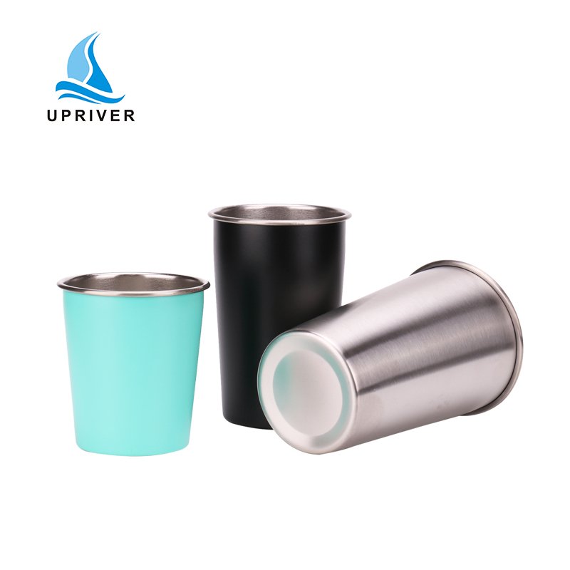 Food Grade Material 18/8 Stainless Steel Custom Stainless Steel Water Bottle Bpa Free Pint Cup 10oz/14oz/17oz/20oz Magic Mug