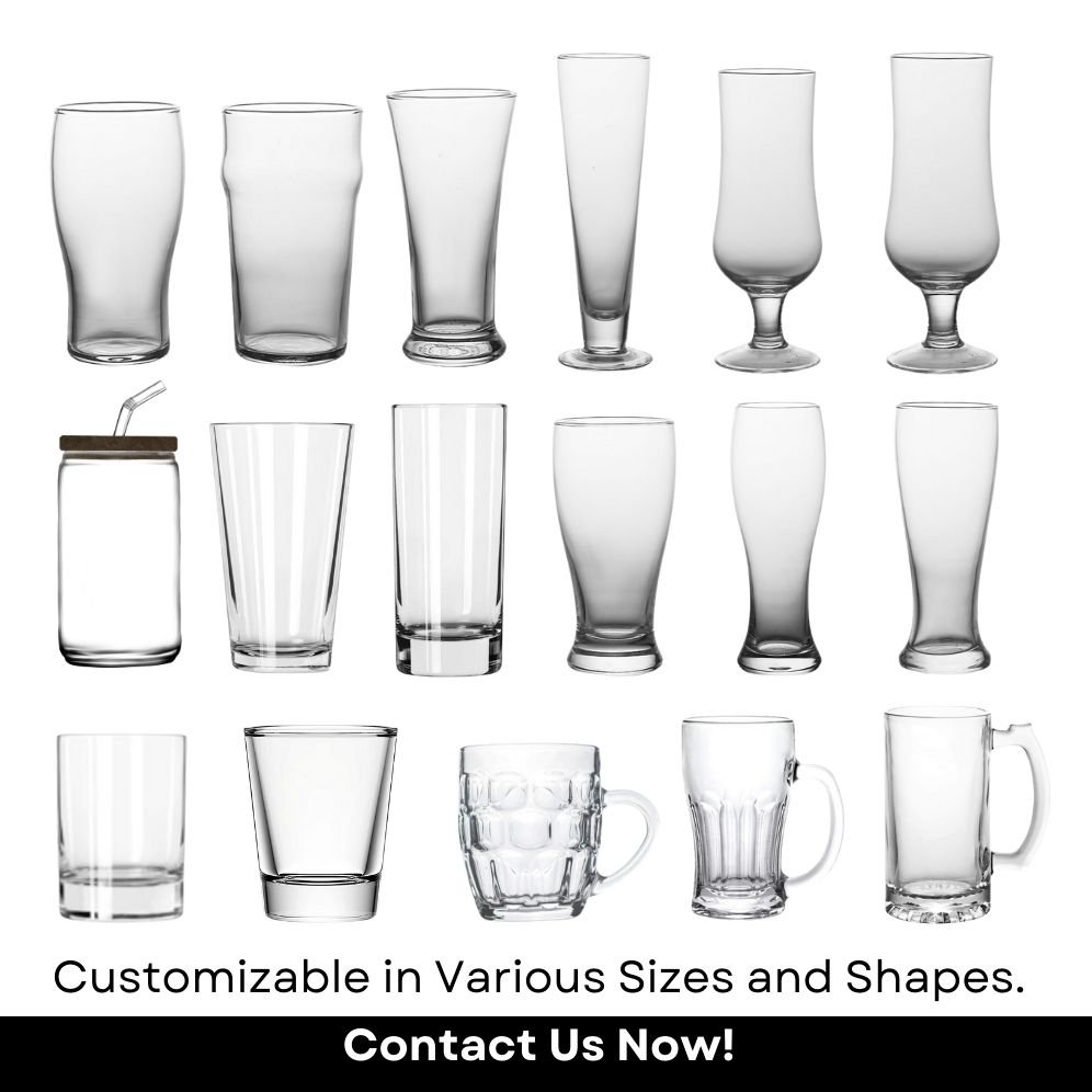 European Cup Custom Logo Can Shape Beer Glasses with Bamboo Lid Classic Gifts for Men 16oz Cups Mugs Wholesale Barware