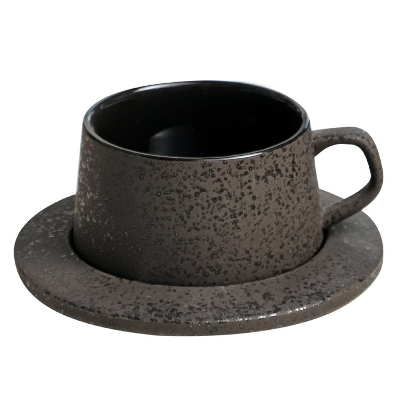 Office Coffee Cup Set Japanese Stoneware Vintage Cappuccino Mug