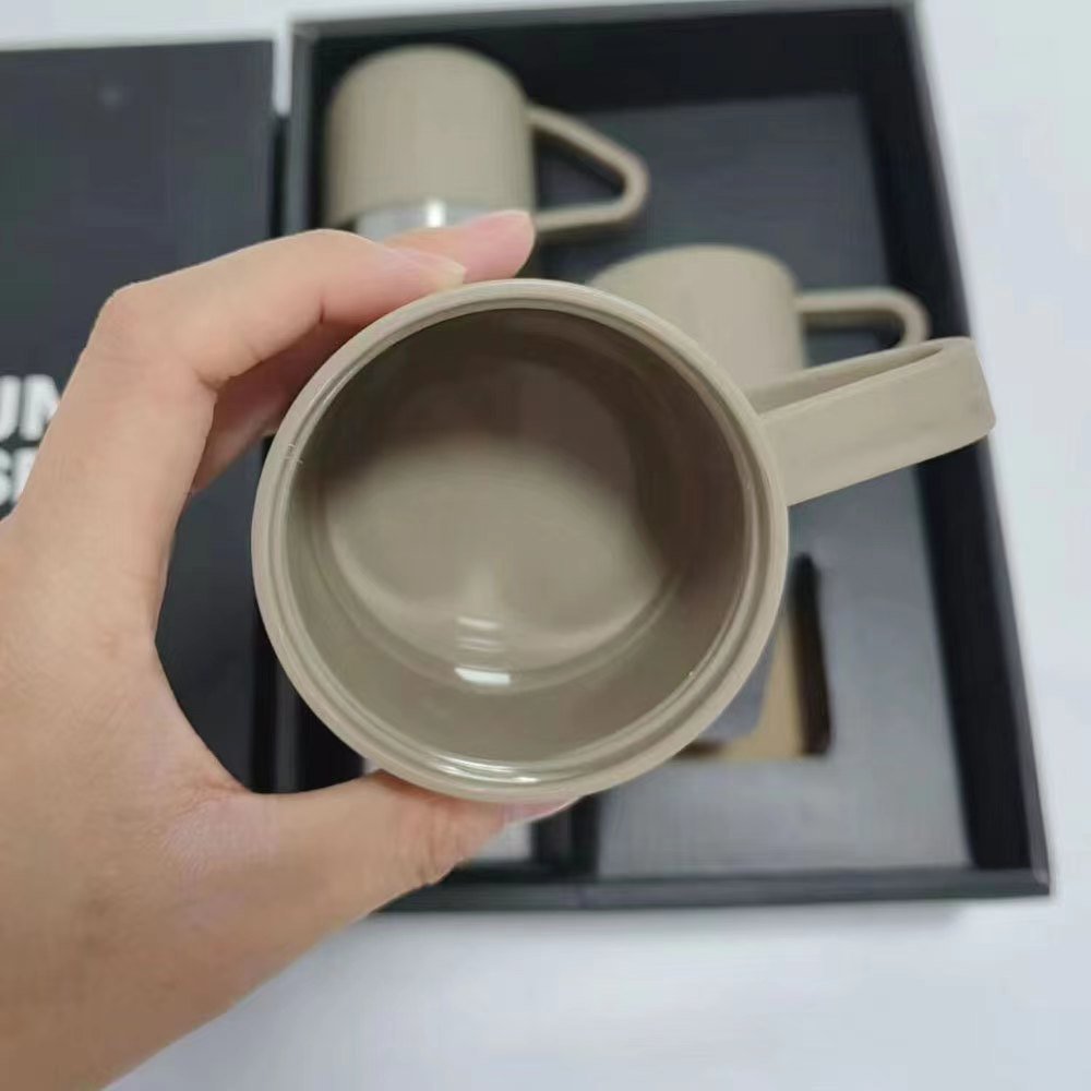 Business Tea Gift Cup Set 500ml New Stainless Steel Thermos with Three-Cover Custom Logo Printing Vacuum Flasks & Thermoses