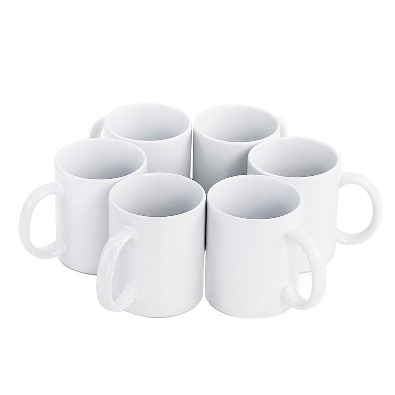 Custom Tazas Para Sublimar Tasse Ceramic Cups Mugs Sublimation Blank Coffee Mug 12 oz 15oz Cup Caneca Porcelain Mugs Sublimation