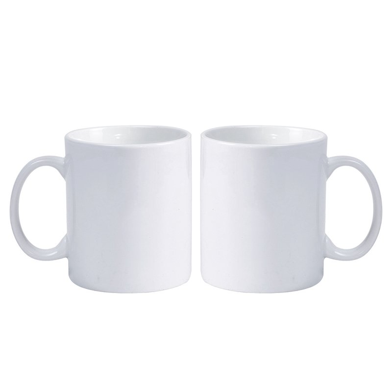 Custom Tazas Para Sublimar Tasse Ceramic Cups Mugs Sublimation Blank Coffee Mug 12 oz 15oz Cup Caneca Porcelain Mugs Sublimation