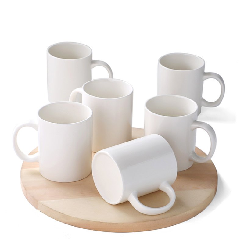 Custom Tazas Para Sublimar Tasse Ceramic Cups Mugs Sublimation Blank Coffee Mug 12 oz 15oz Cup Caneca Porcelain Mugs Sublimation