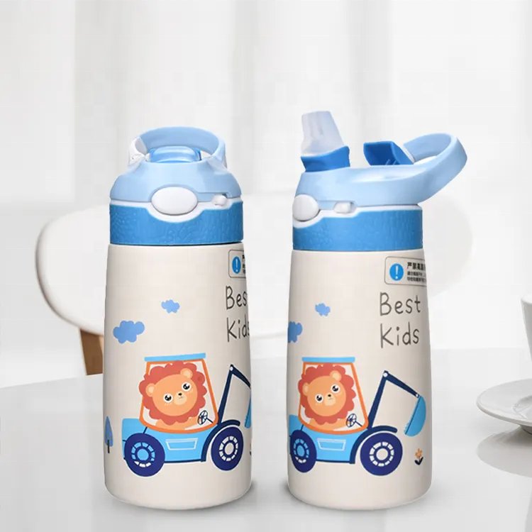 Aohea Customized color logo reusable gym sport metal sublimation stainless steel vacuum flasks thermos drinking water bottle